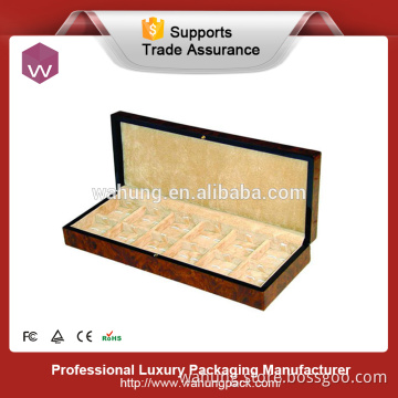 wooden cufflink packaging box (WH-0014)